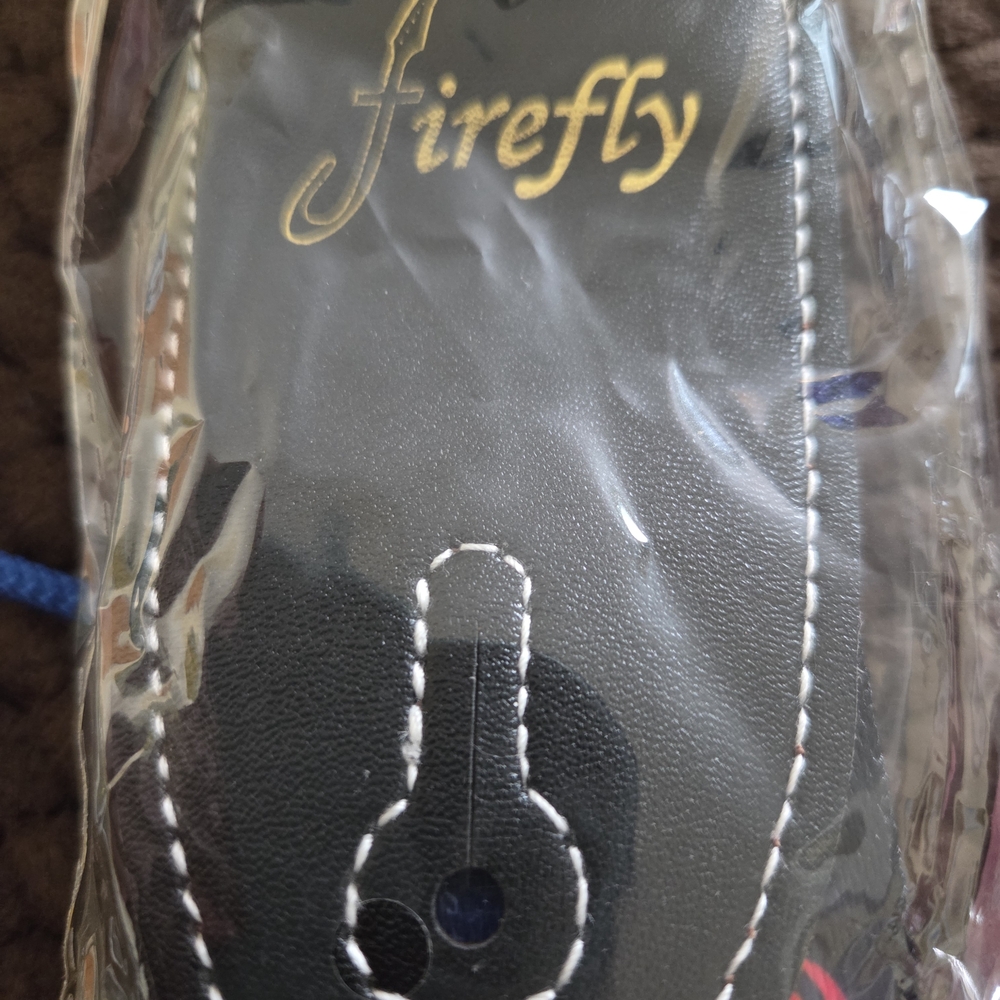Firefly Guitar Strap Rainbow Music Notes & Equalizer/Sound Waves